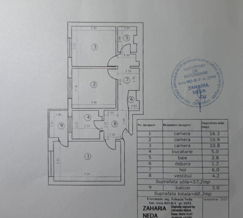 Giulesti, stadion, 3 camere, mobiliat, utilat,